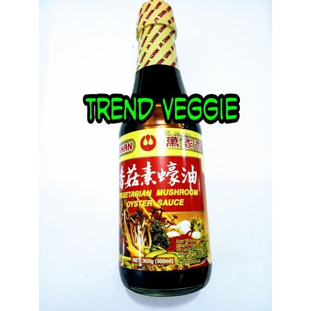 

Wan Ja Shan Saus Tiram 300 ml Vegetarian Mushroom Oyster Sauce