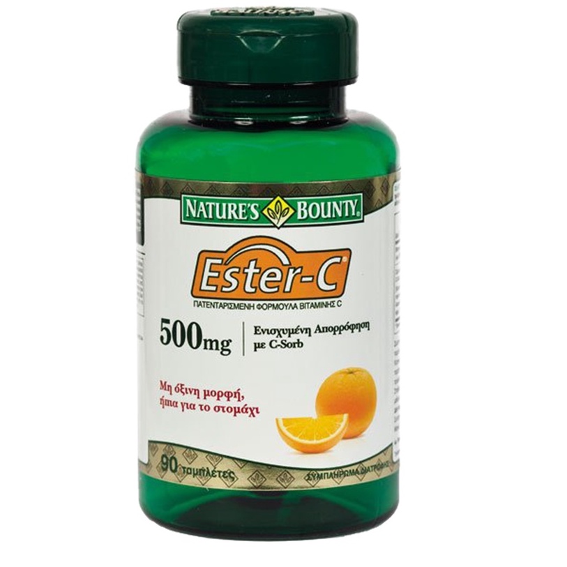 Nature’S Bounty Ester C 500mg / Vitamin C / Suplemen Kesehatan