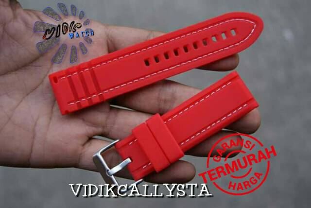 ORIGINAL RUBBER STRAP 22 MODEL PEN QUICK RELEASE WATERPROFF / TALI JAM TANGAN QUICK RELEASE