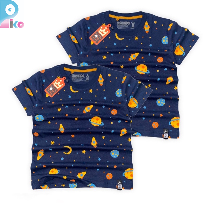 Piko kaos anak usia 1-12 tahun bahan katun