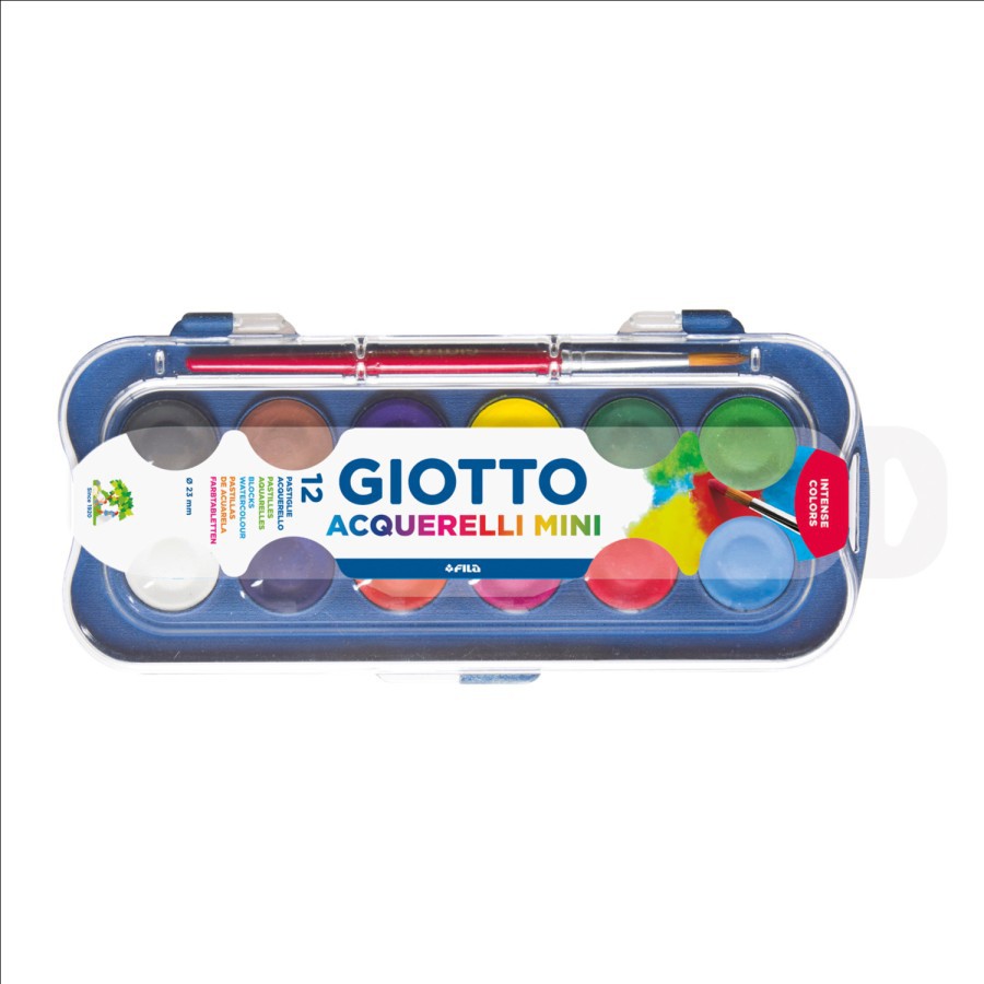 Giotto Mini Acquarelli 12 Color - 352300