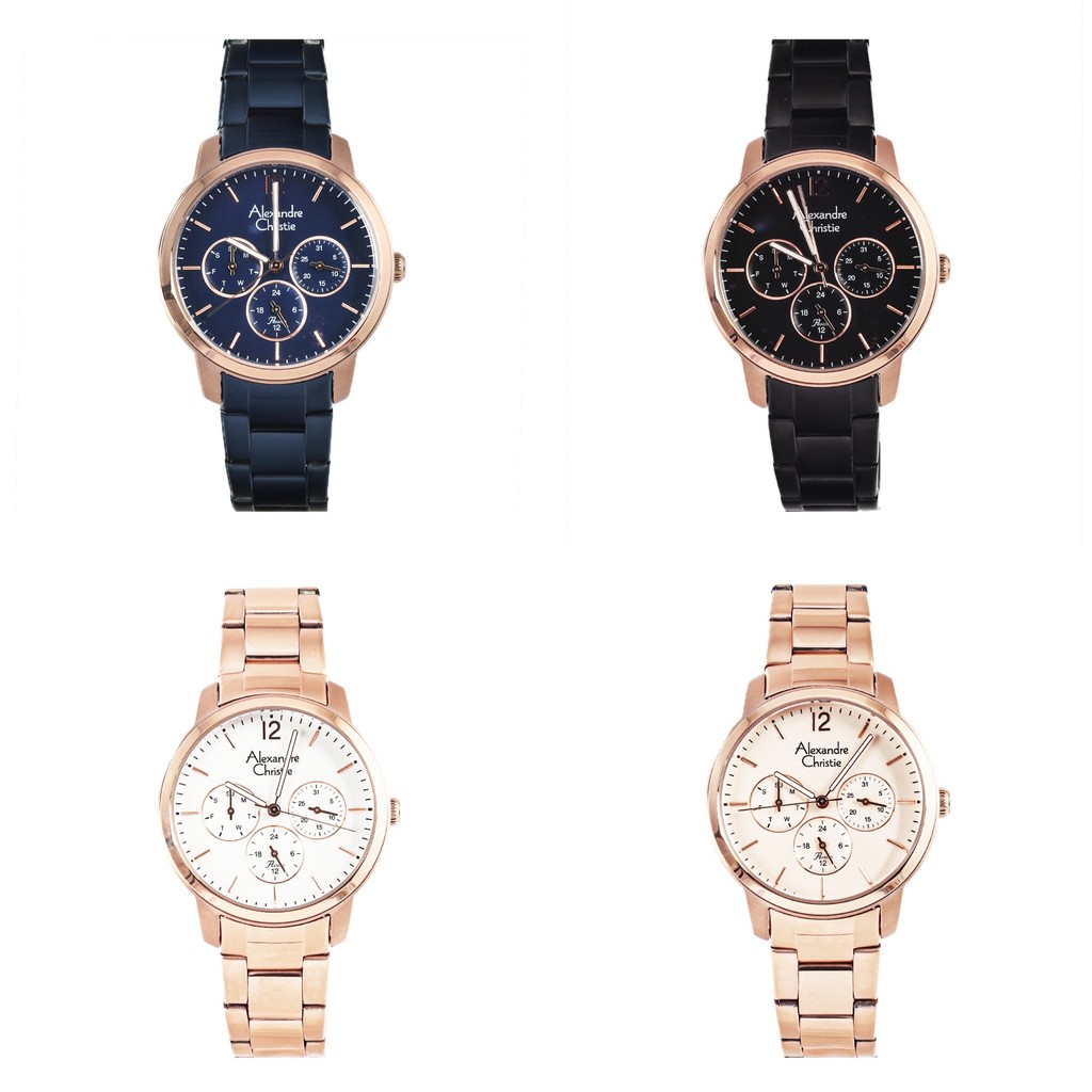 JAM TANGAN ALEXANDRE CHRISTIE WANITA AC 2875 BF ORIGINAL