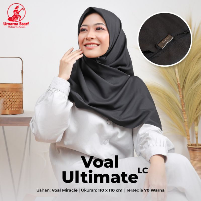 Hijab Segi Empat Voal Ultimate LC Umama Premium