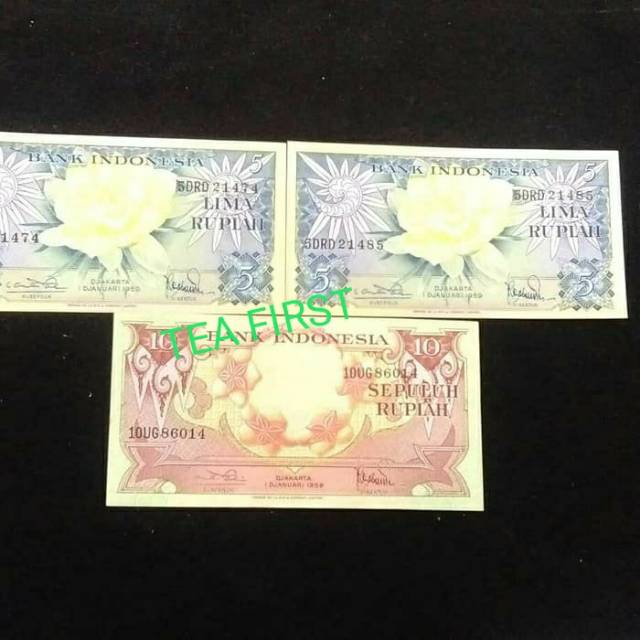 UANG KUNO PAKET MAHAR RP 20 UANG LAMA  (TP-03)