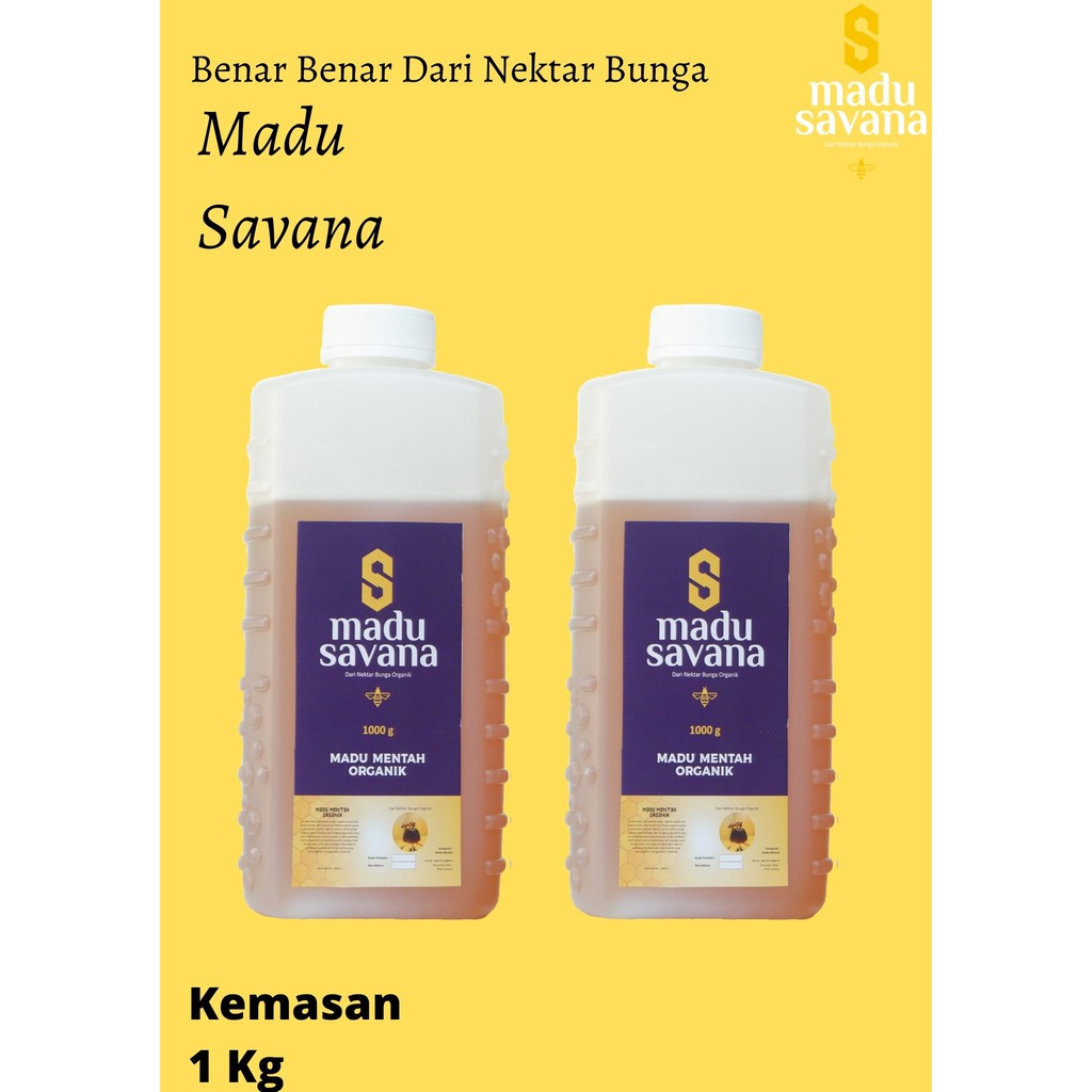

Natural honey - savana honey - 1kg