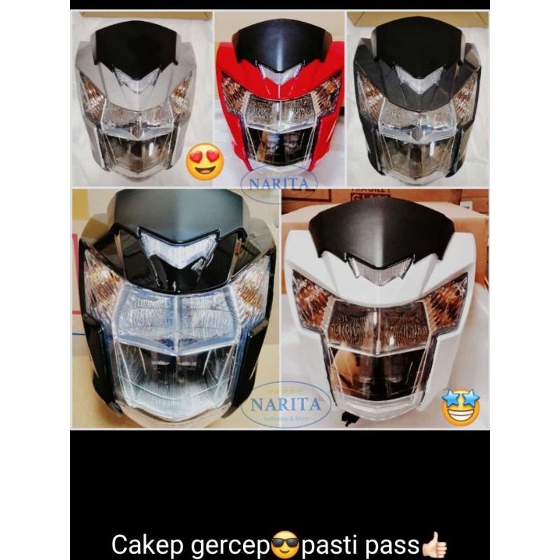 SATRIA FU150 FI headlamp satria fu led lengkap