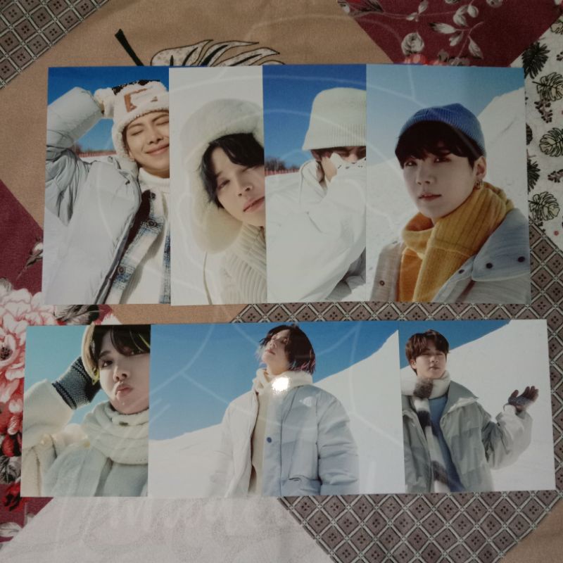 4X6 WINPACK BTS OFFICIAL PHOTOCARD RM JIN SUGA HOSEOK JIMIN JUNGKOOK JK TAEHYUNG TAE