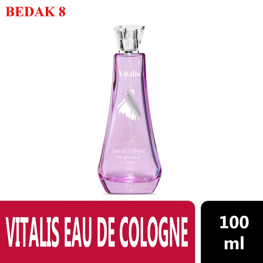 Vitalis Eau De Cologne Parfum Wanita 100 ml/ Vitalis Parfum EDC (PLUS BUBBLE WRAP)