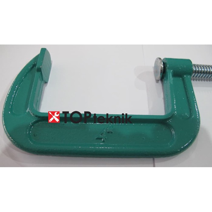 Jual Catok Clamp Klem C 4 inch Penjepit benda kerja Kayu Besi Woodworking terbaik