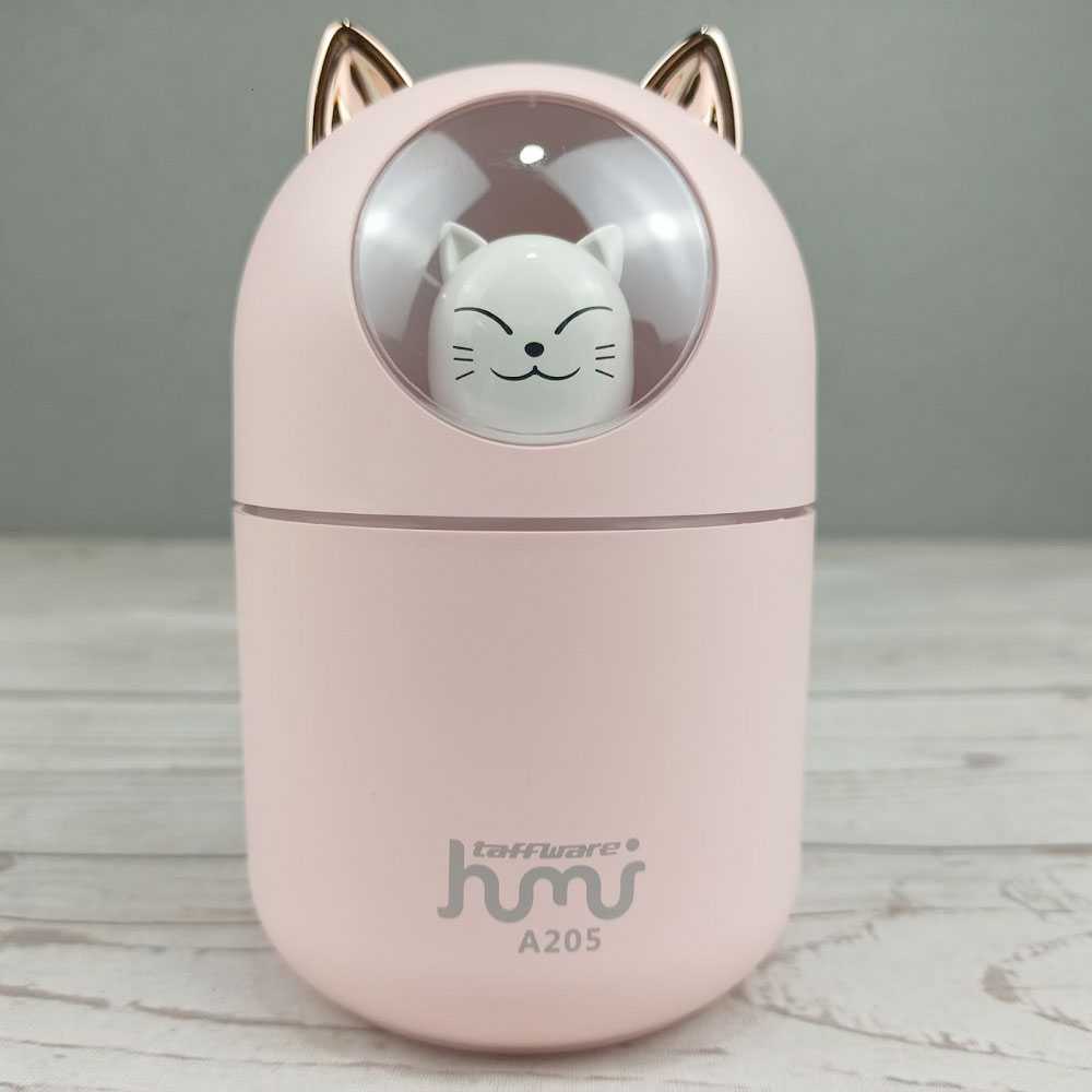 Air Humidifier Pelembab Udara Diffuser Cute Cat 300ml A205