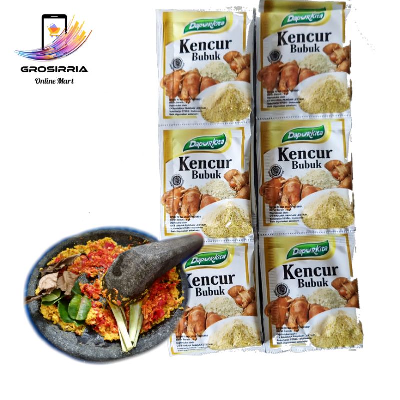 

Dapurkita Kencur Bubuk 3gr (12 Pcs)
