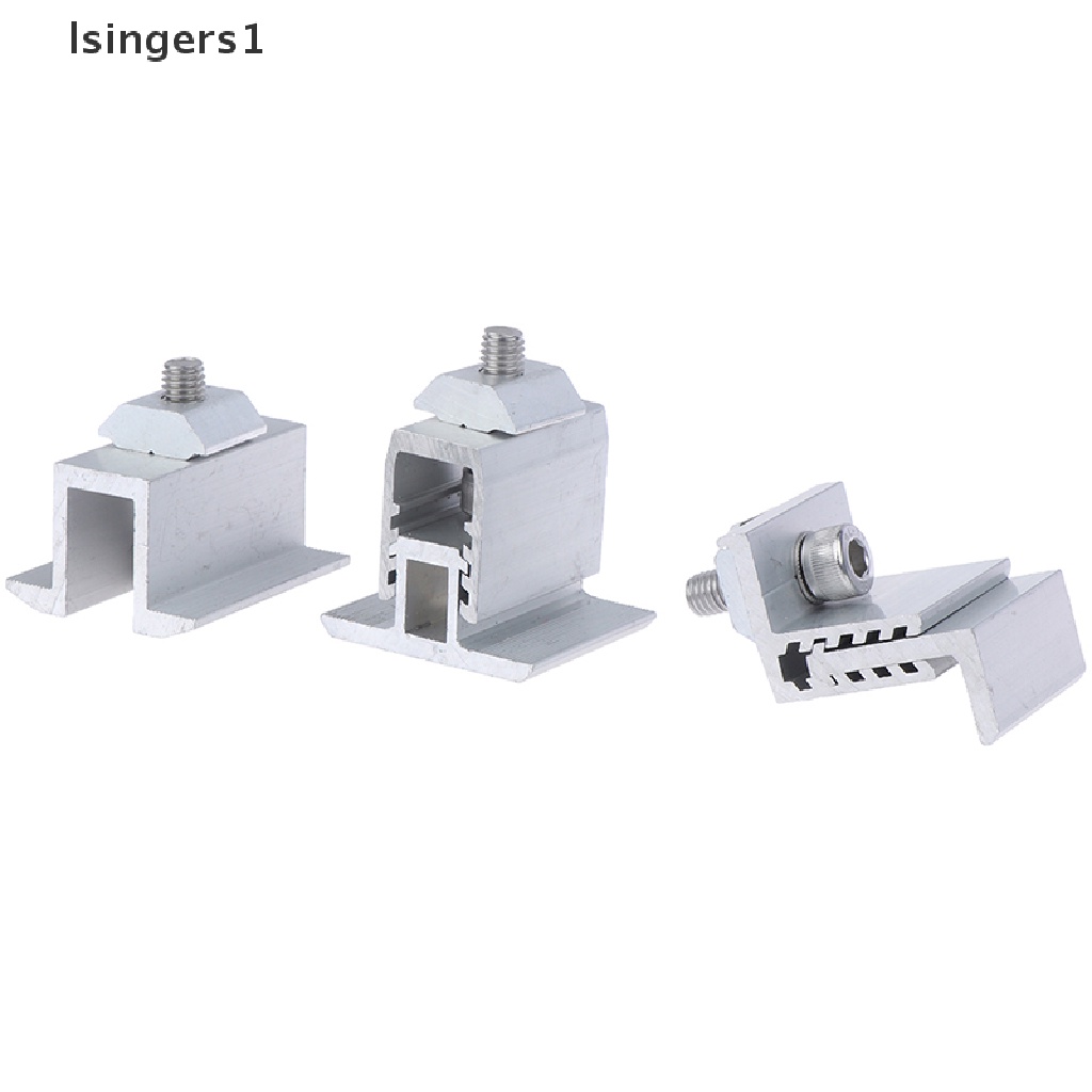 (lsingers1) Bracket PV Panel Surya Adjustable Untuk Frame 19mm-55mm