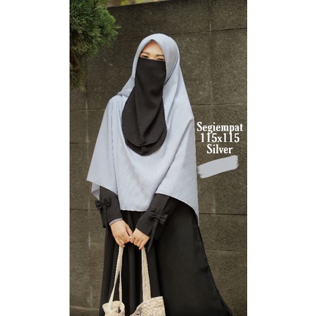 Jilbab wolfis segiempat wolfis square