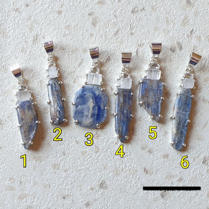 BLUE KYANITE PENDANT