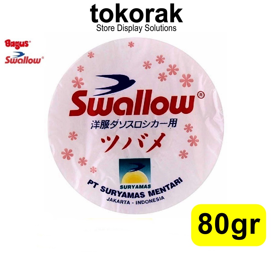 SWALLOW REFILL KAMPER TOILET WITH CASE 80GR ANTI NGENGAT &amp; JAMUR 80 GR