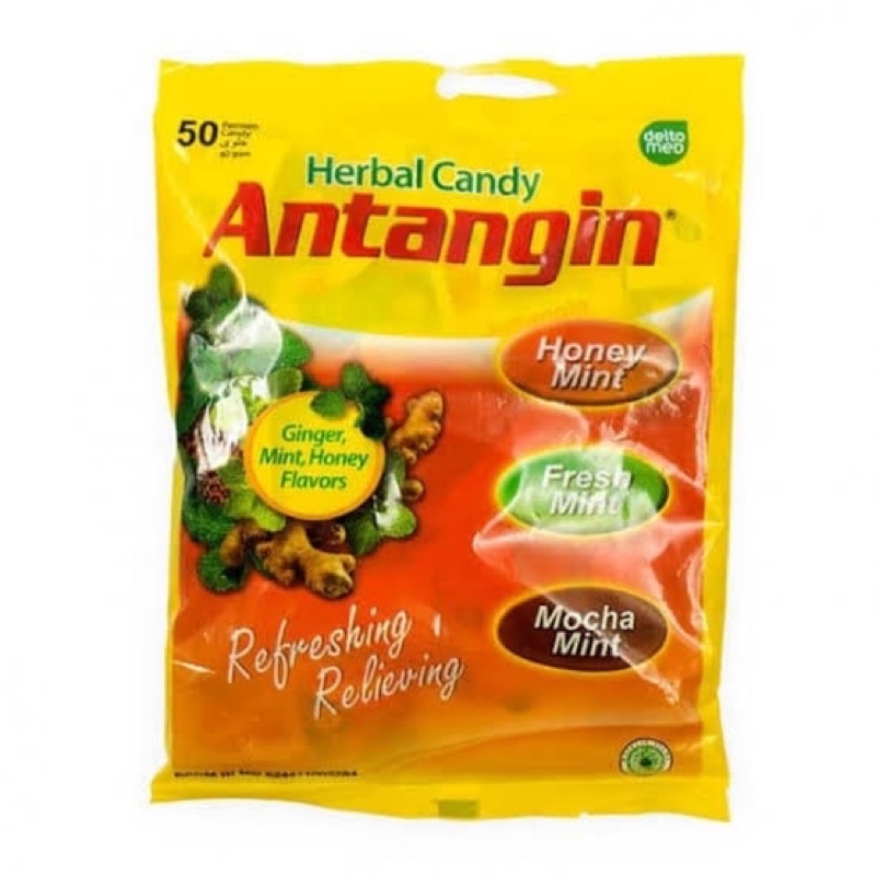 

ANTANGIN HERBAL CANDY RASA MOCHA MINT 1pak isi 50 permen