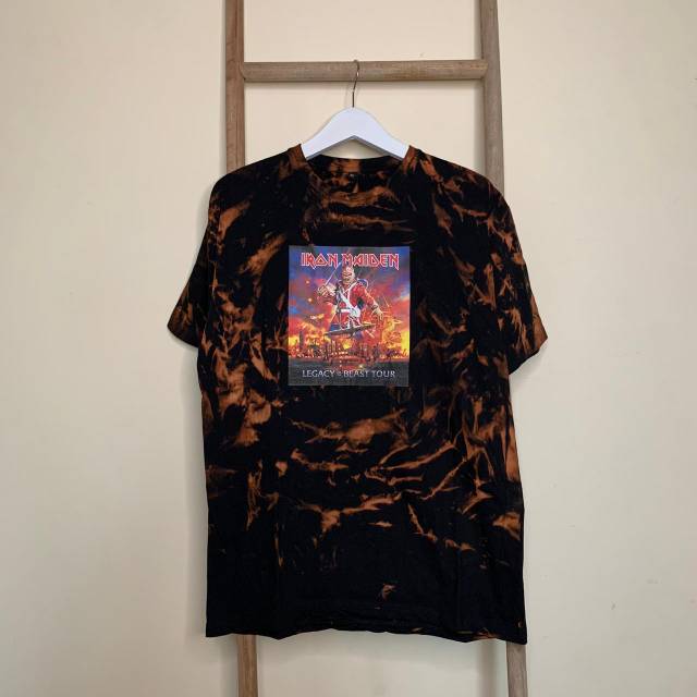 Tie Dye T-shirt Iron Maiden