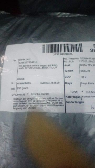 Maura Couple - Sania Ruffle Batik Couple