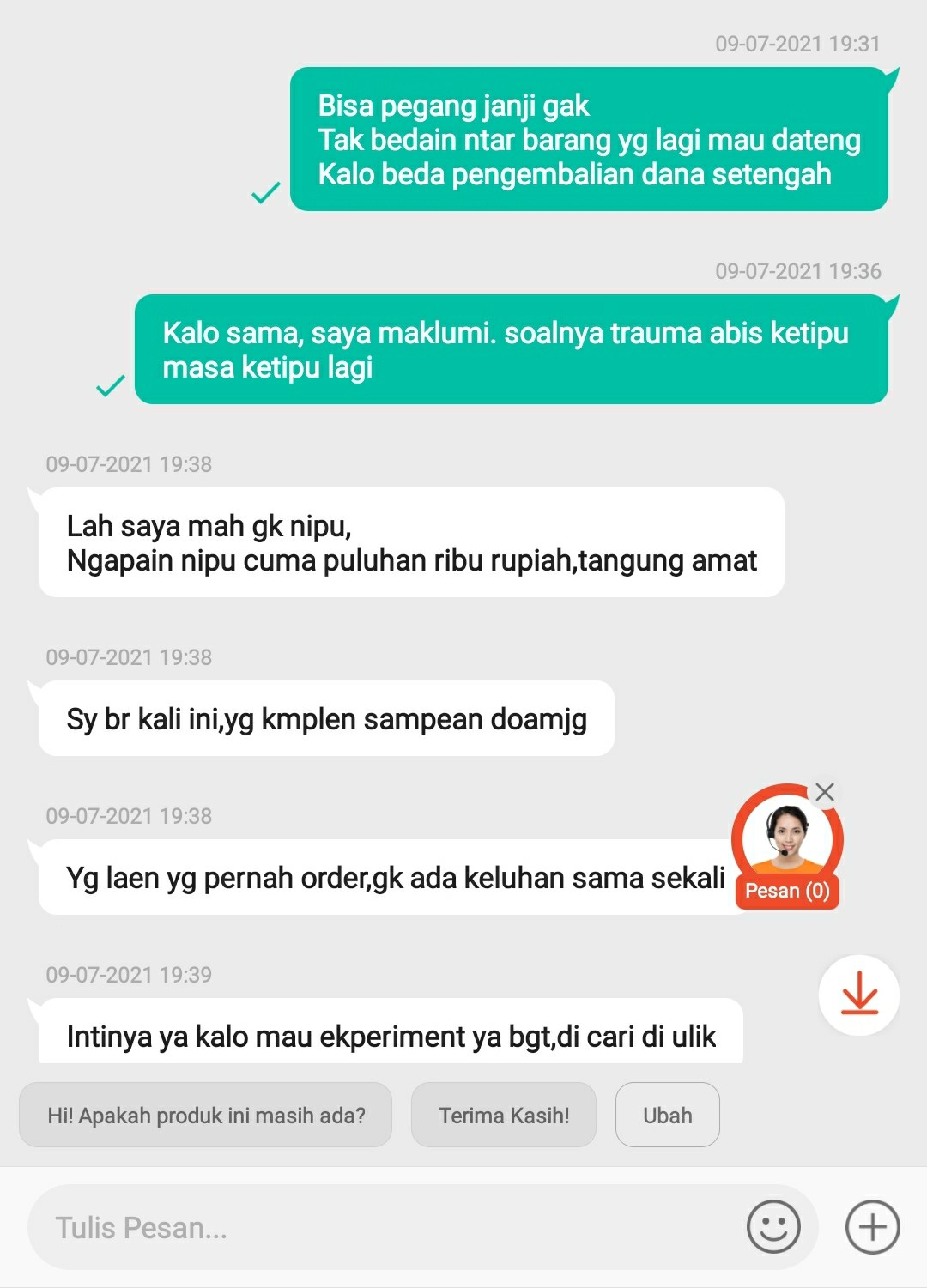 Sumbu Kembang Api Diameter 1.4 Mm 20meter