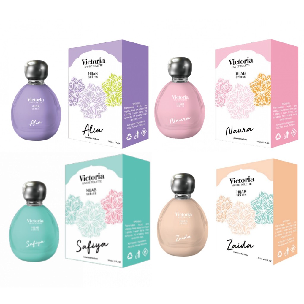 [ PROMO ] Parfum Victoria EDT Hijab Series 50ml