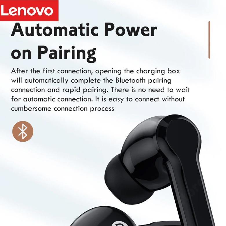 {BJ.19Au22ᵀ} Thinkplus Lenovo LP1S True Wireless Bluetooth Earphone TWS Noise Reduction