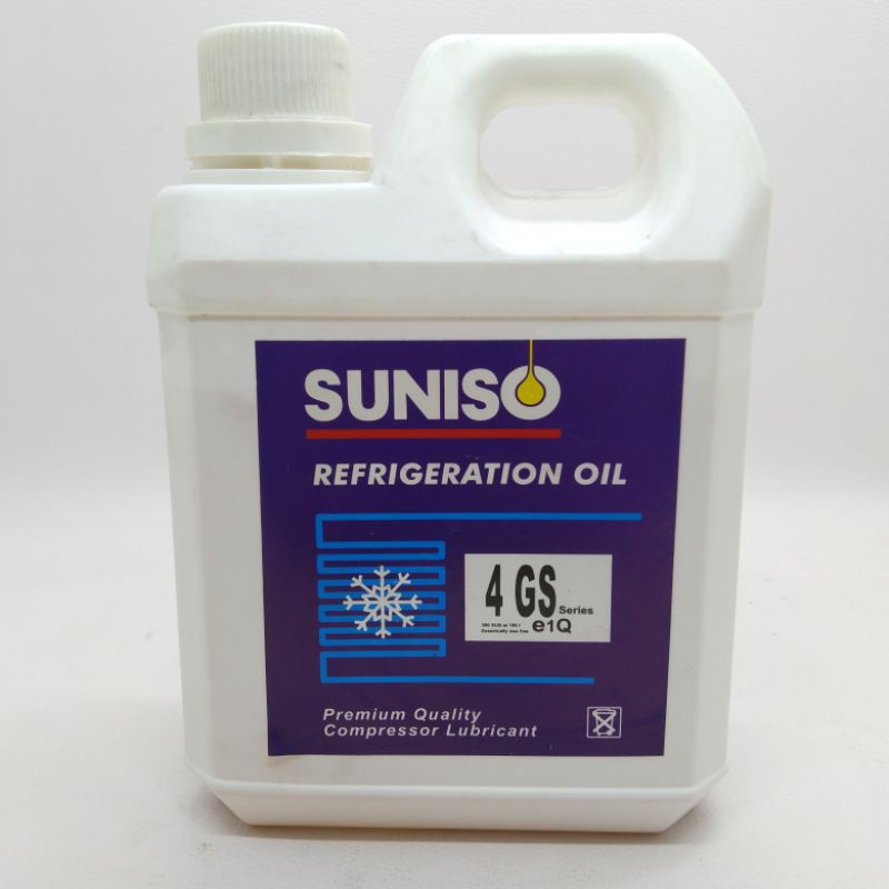 OIL SUNISO 3GS DAN 4 GS DERIGEN 1LITER KOMPRESSOR AC  | OLI COMPRESSOR AC 1L / OIL LITERAN 1 L