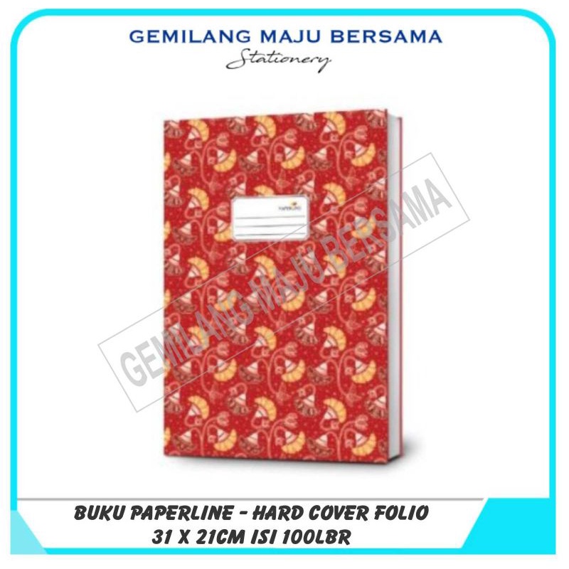 

Buku Folio 100lb Paperline Hard Cover