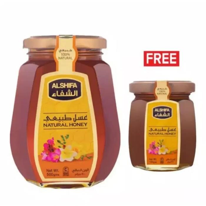 

Madu AL SHIFA 500gr + 125gr Free. Paket Madu Al Shifa