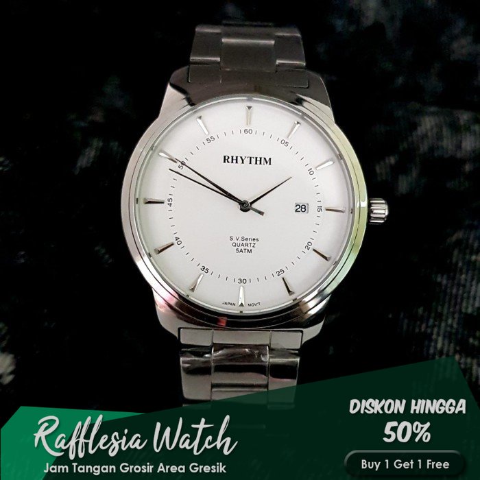Jam Tangan Wanita RHYTHM GS1601S Original