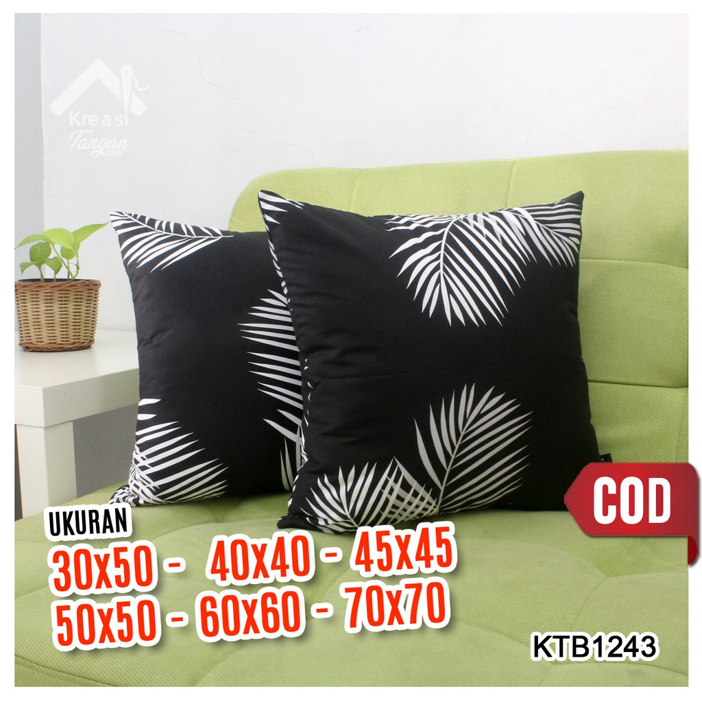  Sarung  Bantal  Sofa  30x50 40x40 45x45 50x50  60x60 