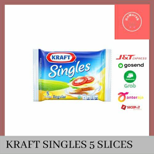 

UMKM Kraft Keju Singles 5 Cheese Reguler Lembaran Slice 5