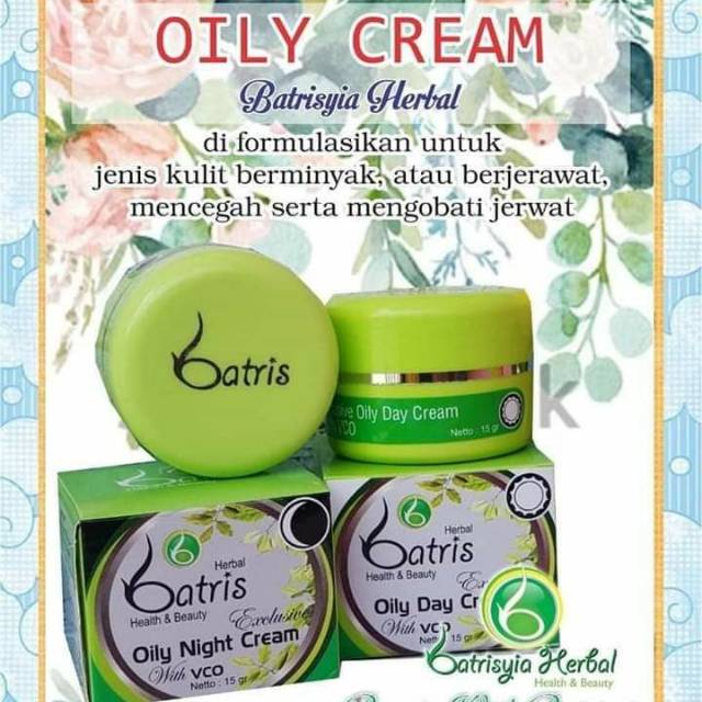

Cream oily