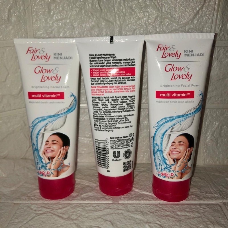 Fair and Lovely Facial Wash 100gr