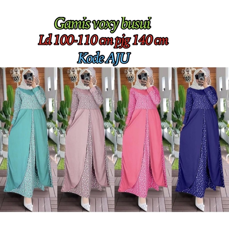 Gamis voxy busui kode AJU