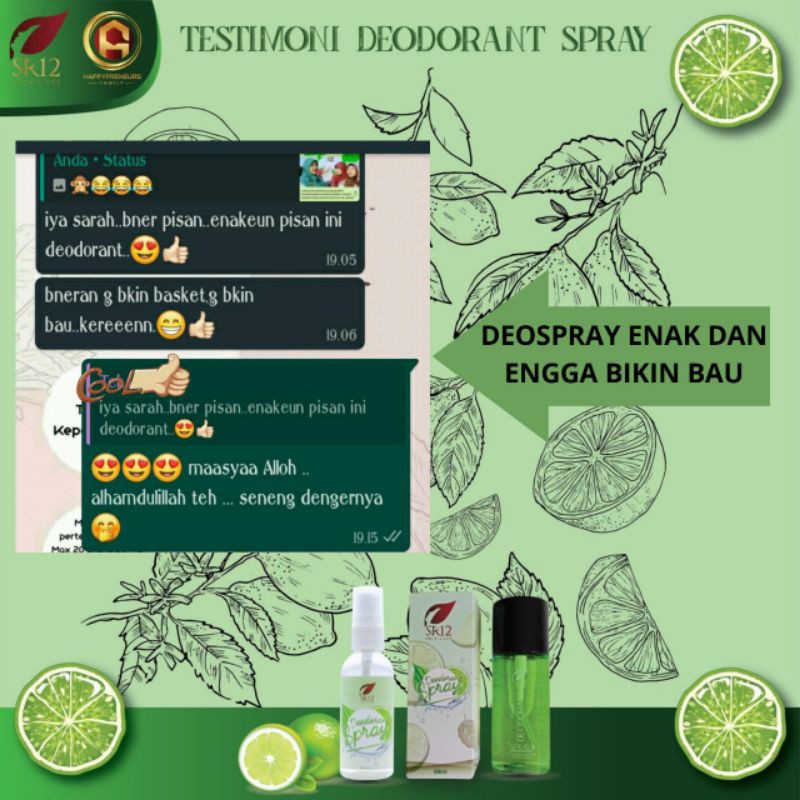 DEODORANT SPRAY / PENCERAH KETIAK DEODORANT HERBAL / DEODORANT ANAK / DEODORANT PRIA / DEODORANT PREMIUM  / berkualitas / termurah / terbaik / bagus / bpom / saudagarsr12