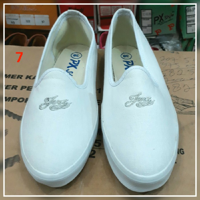 SEPATU PX STYLE WANITA FLAT CASUAL