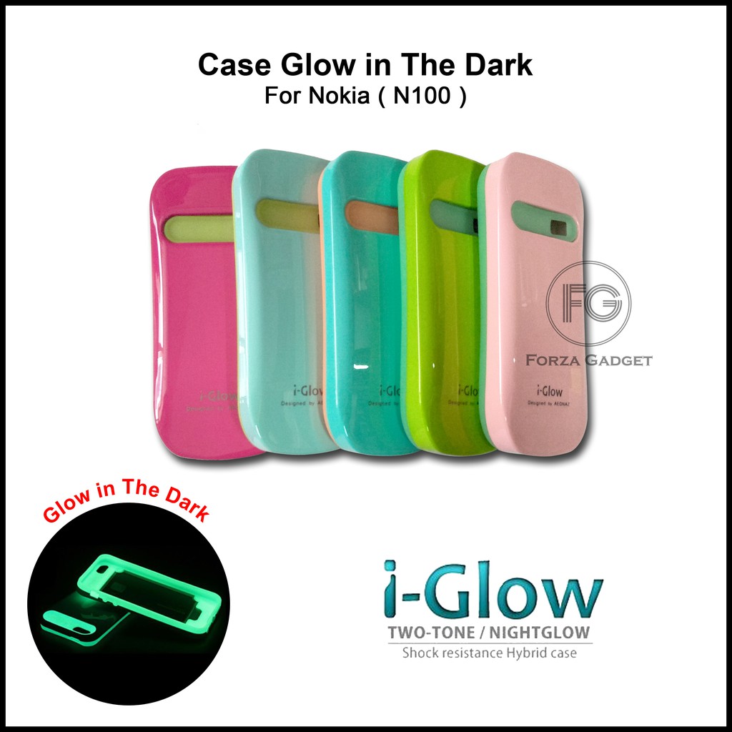 Case i-Glow for Nokia N100 (Glow in The Dark)