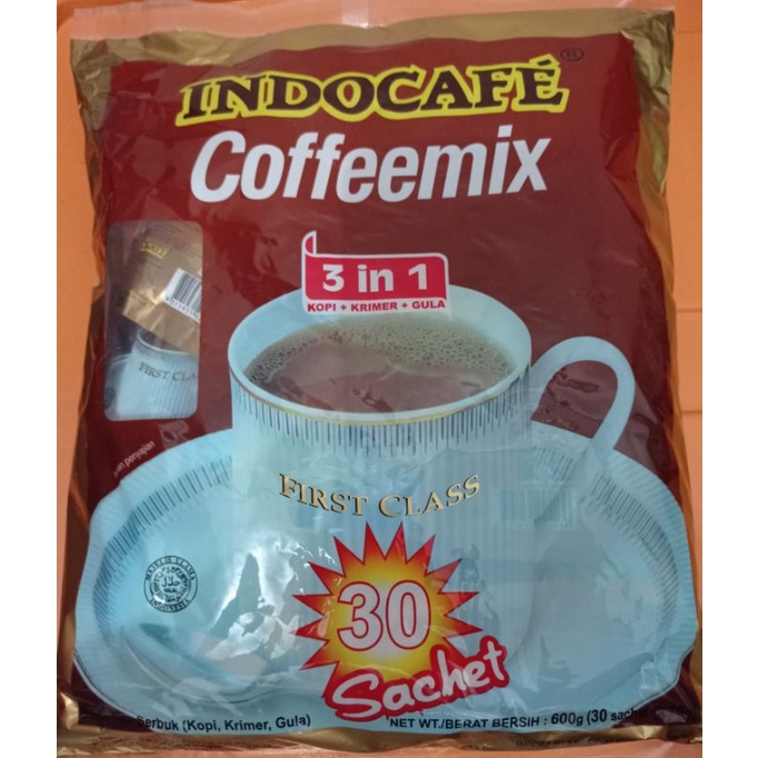 

Kopi Indocafe Coffeemix per sachet isi 30