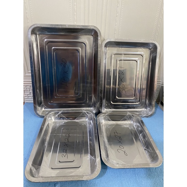 Murah meriah!!! Nampan/baki stainless stell/baking tray talanan