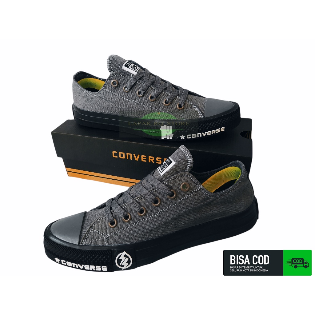 Sepatu Kain Abu Abu / Converse Chuck Taylor ABU ABU Original