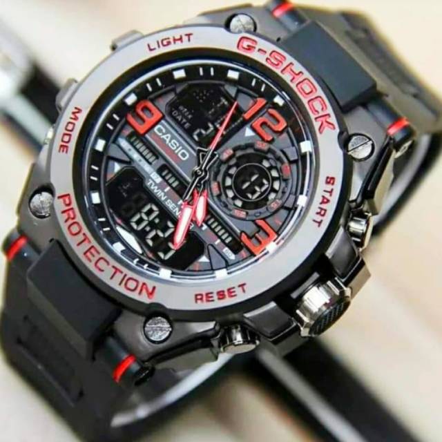 TRENDING!!! JAM TANGAN GSHOCK GST8600 CASIO BESI WATER RESIST RENANG MANDI HUJAN FAVORIT KESUKAAN