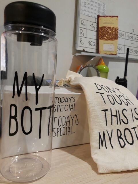 My Bottle / Infused Water / Botol Minum Bahan Plastik Tritan