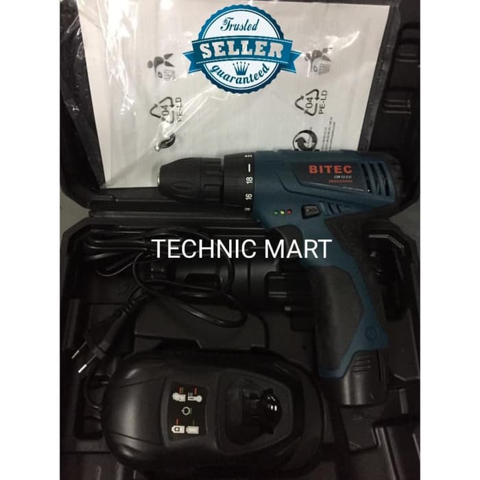 Mesin Bor Tanpa Kabel / Cordless Drill Driver CSR 12-2 LI BITEC