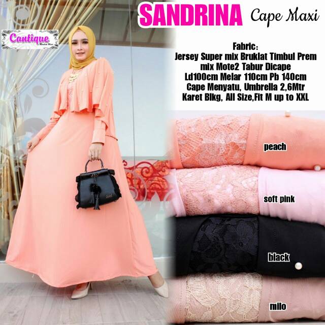 Sandrina cape maxi ori by cantique