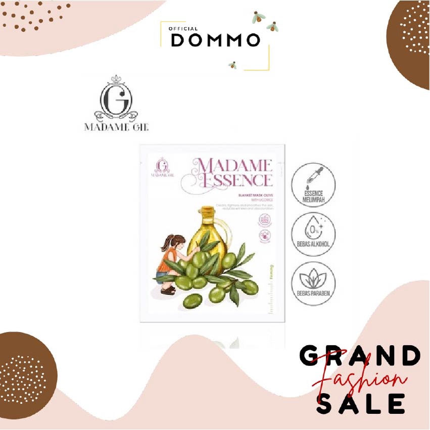 DOMMO - D8140 Madame Gie Madame Essence Blanket Mask - Skincare Masker