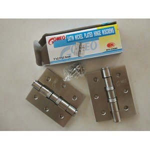  Engsel  Jendela Pintu Kecil  Kupu Stainless Steel 3 Comeo 