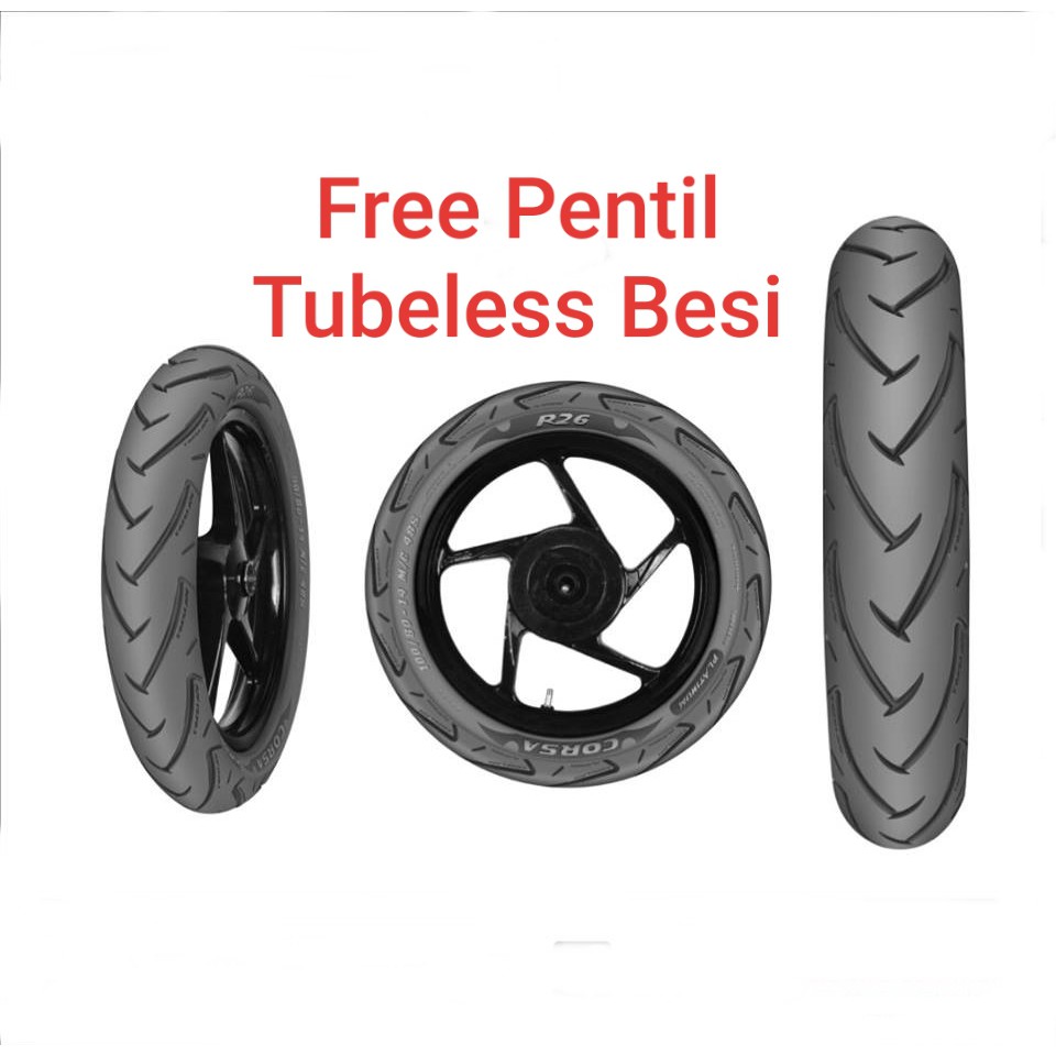 Ban Luar Corsa 100/80-17 R26 Tubeless