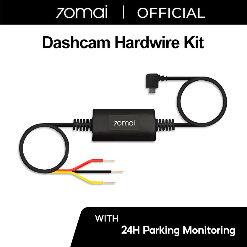 New 70mai Hardwire Kit UP02 Untuk Park Monitor (Untuk Tipe M300/A500s/A800s/Lite2) 70mai Hardwire