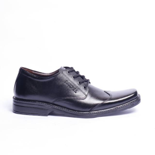 Sepatu Kulit Pantofel Tali Pria