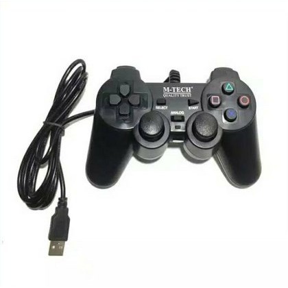 ITSTORE Game pad single hitam // Stik pc single hitam // stik pc getar kwalitas super gamepad joystick